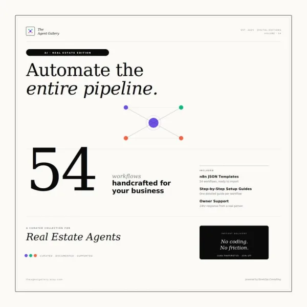Real estate automation kit cover
